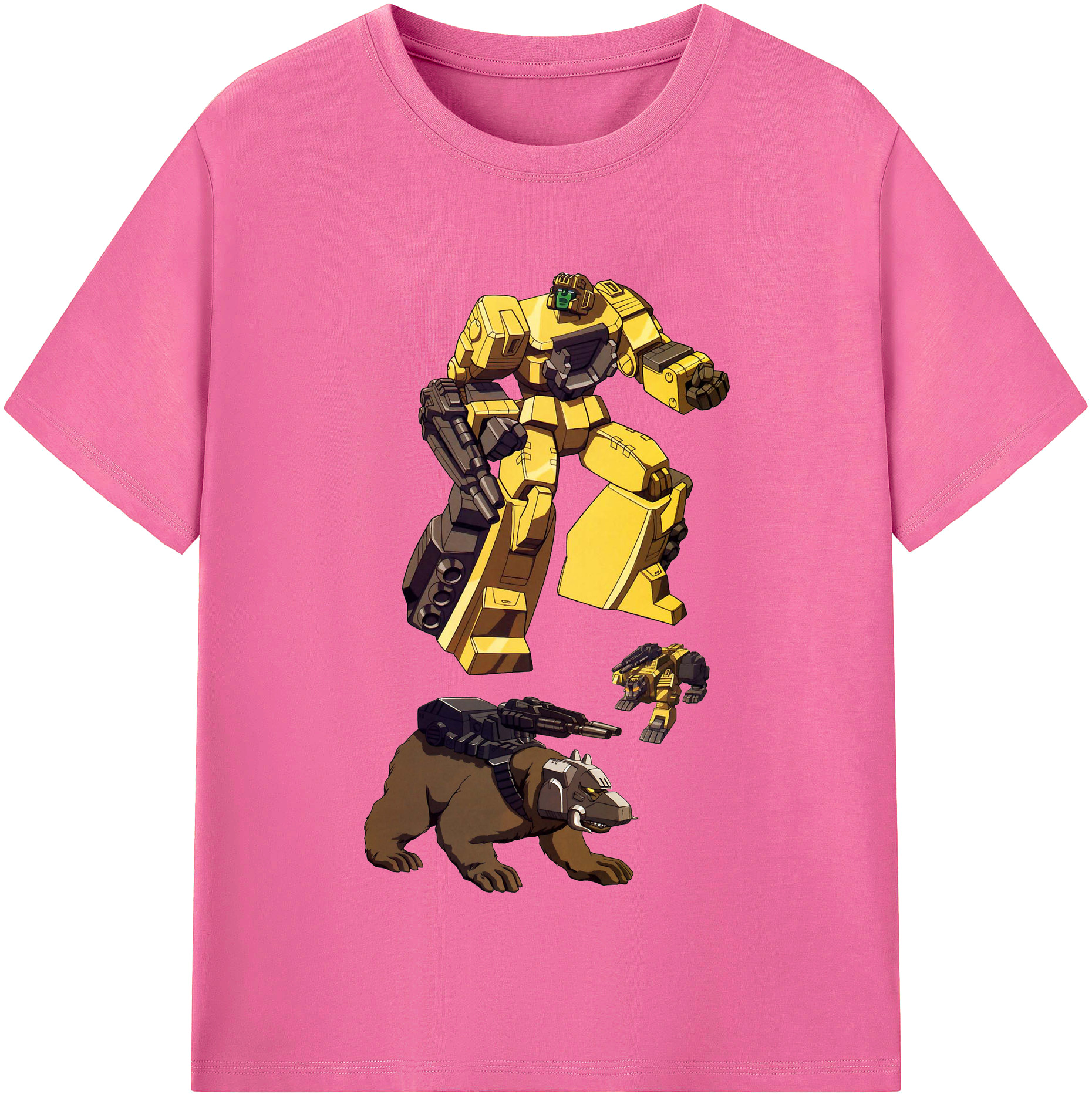 （画像用）  レディースカジュアルプリントTシャツ（綿100％）